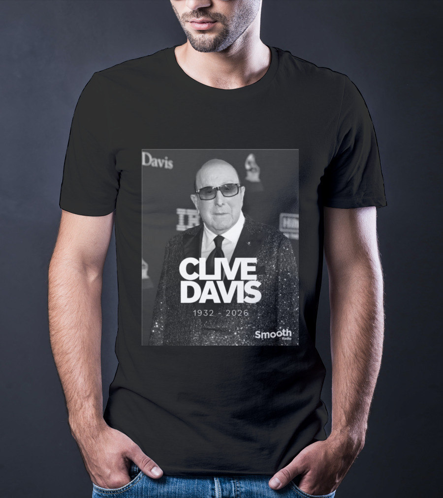 Clive Davis 1932 2026 Smooth Radio Grammy T-Shirt
