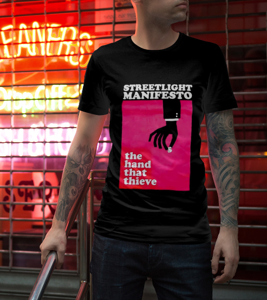 Streetlight Manifesto The Hand That Thieve Album Cover T-Shirt