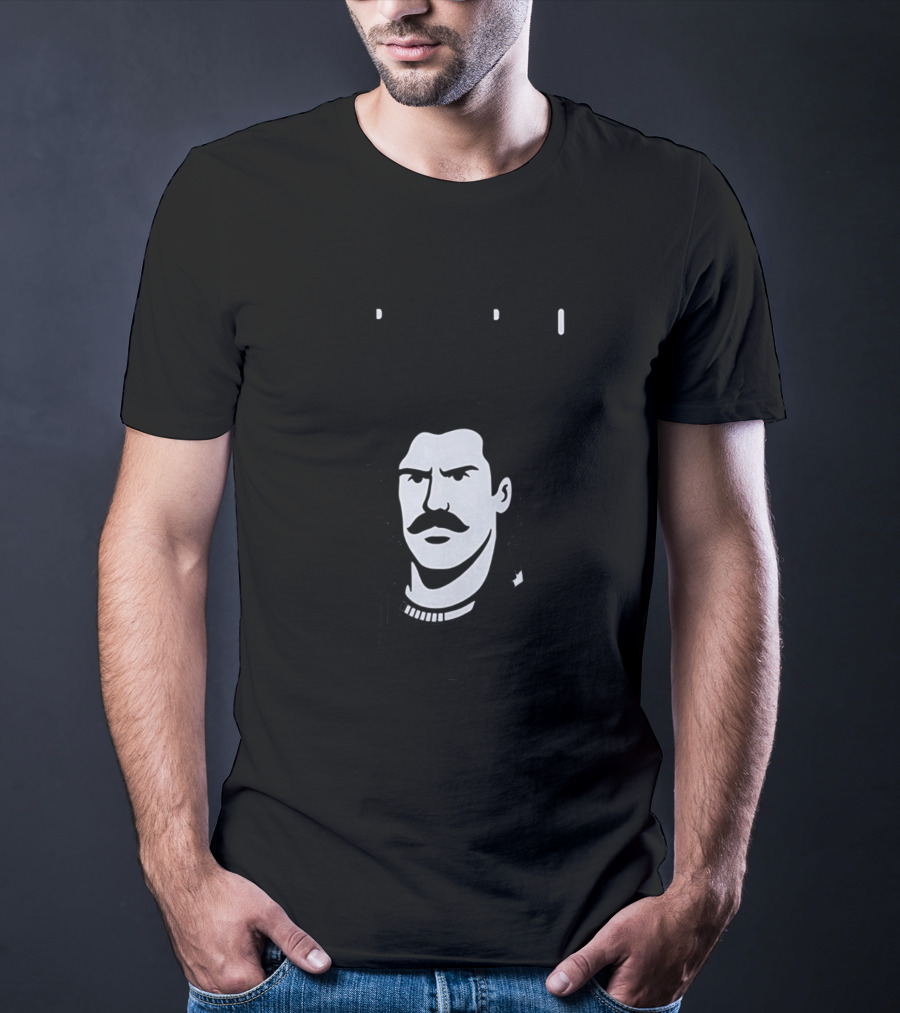 THEY RE CHIMPIN OUT Retro Mustache T-Shirt