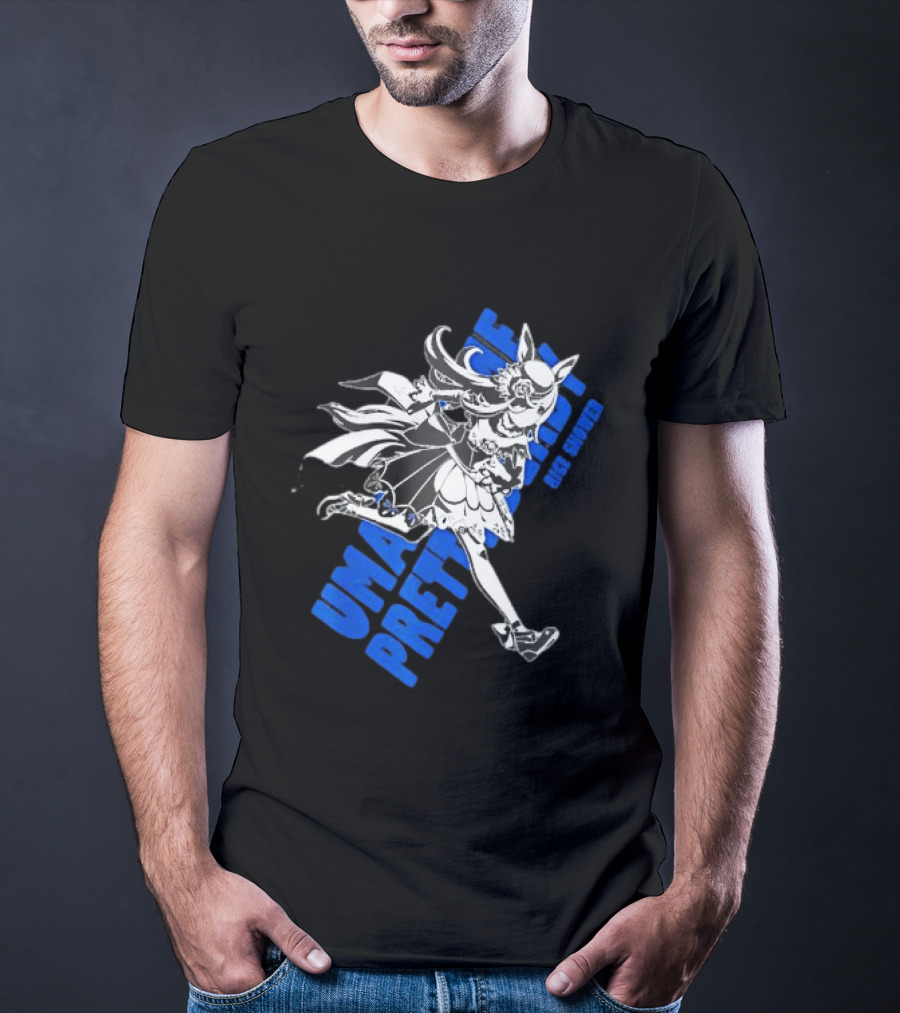 Umamusume Pretty Derby Rice Shower Character Run T-Shirt