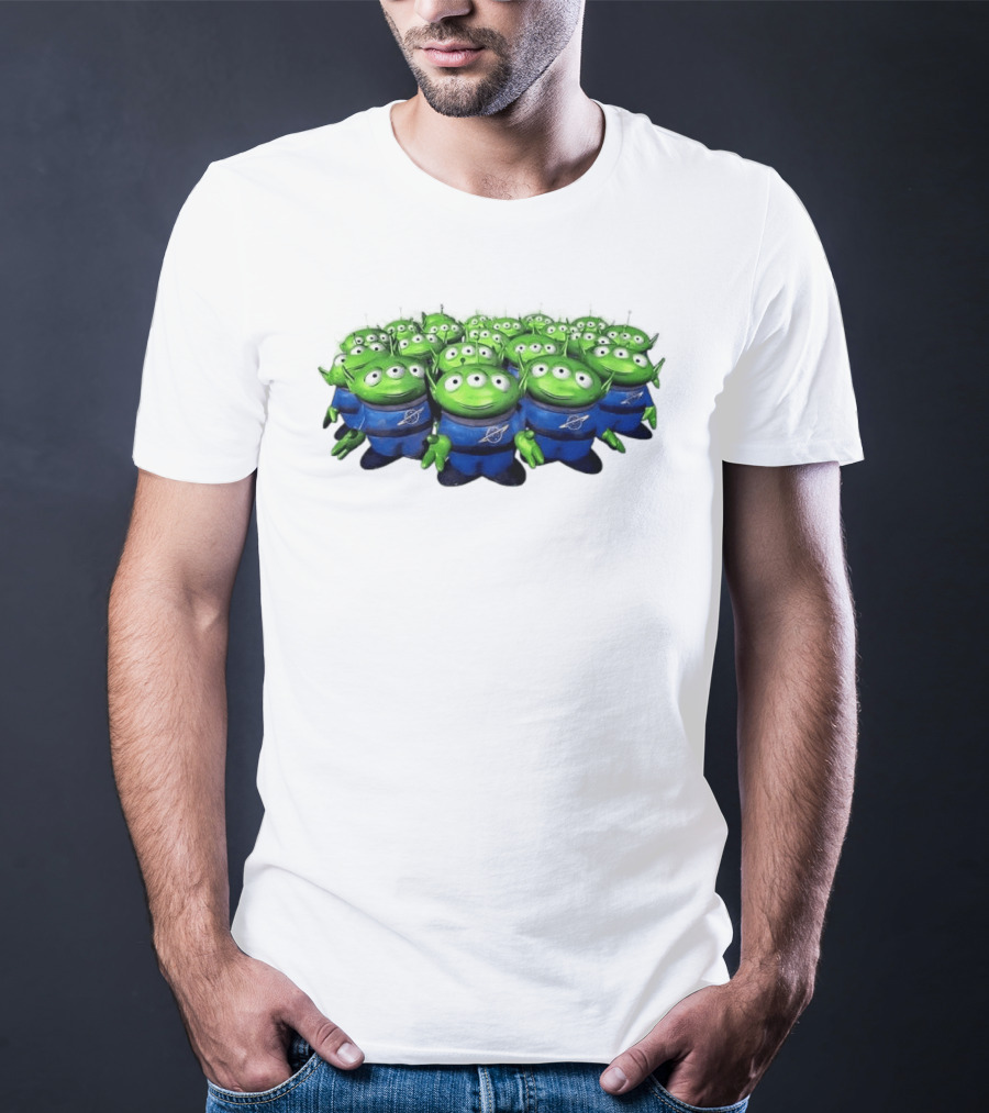 Little Green Men Aliens Toy Story Pixar Animation Characters T-Shirt
