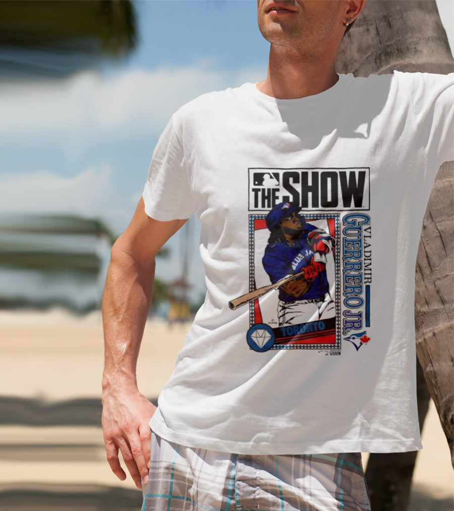MLB The Show 24 Vladimir Guerrero Jr Toronto Blue Jays T-Shirt