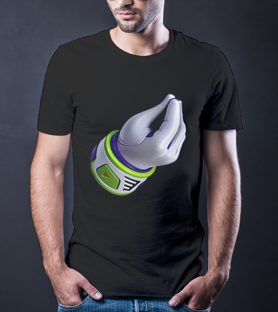 Buzz Lightyear Toy Story Ma Che Vuoi Hand Gesture T-Shirt