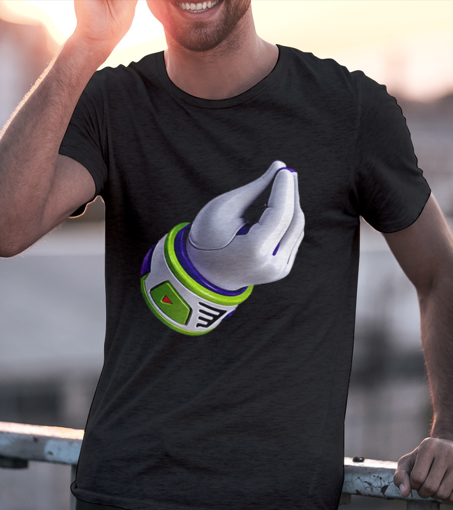 Buzz Lightyear Toy Story Ma Che Vuoi Hand Gesture T-Shirt