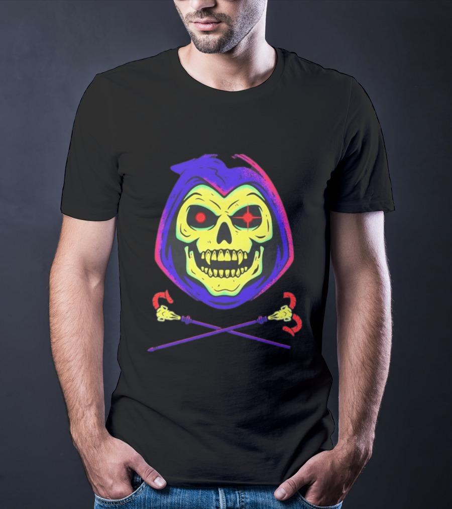 Skeletor Masters Of The Universe A Bone Headed Brute With Beautiful Bad Intentions Iconic Villain T-Shirt