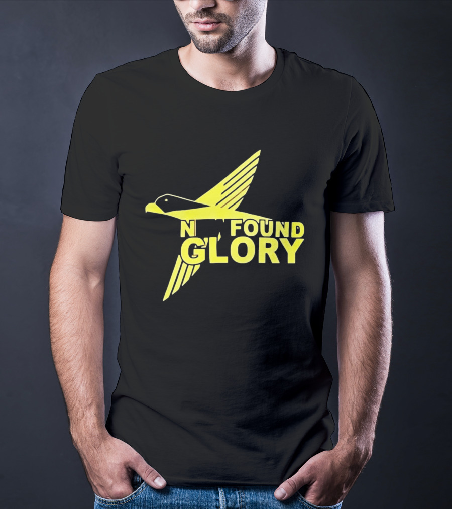 New Found Glory Yellow Flying Bird T-Shirt