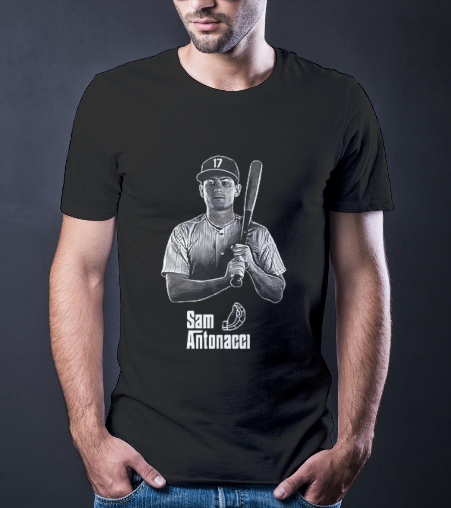 Sam Antonacci Baseball Team Sport MLB Two Runs T-Shirt