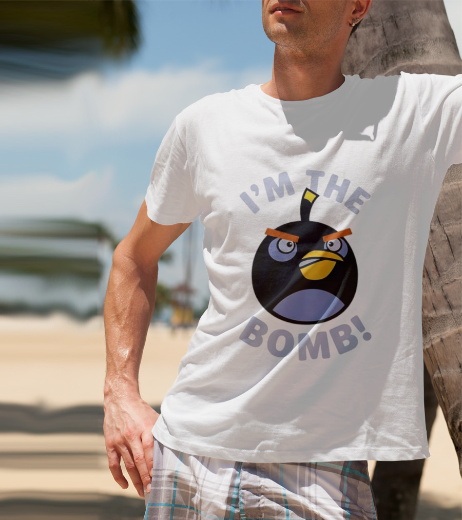 Angry Birds I'm The Bomb Character Face T-Shirt