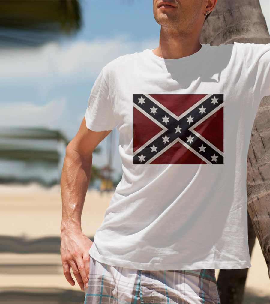 Mark Lee Confederate Rebel Flag T-Shirt