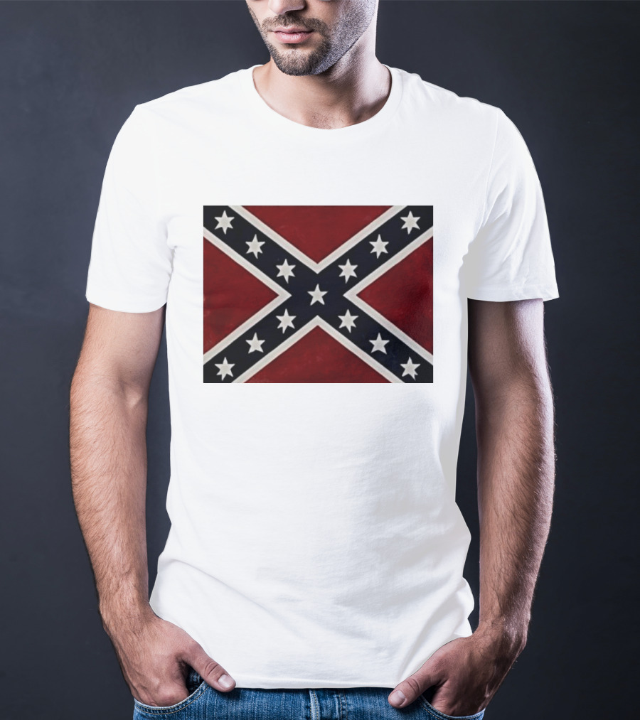 Mark Lee Confederate Rebel Flag T-Shirt