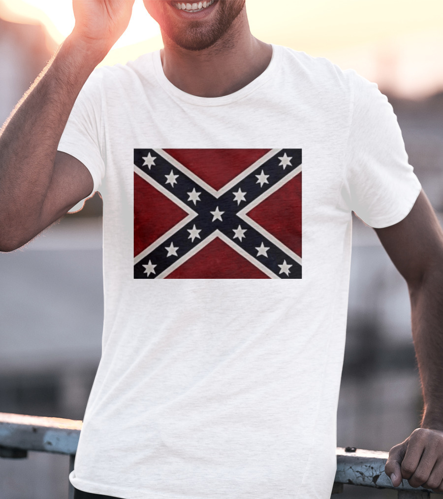 Mark Lee Confederate Rebel Flag T-Shirt