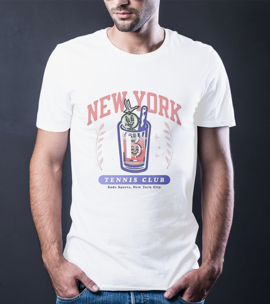New York Tennis Club Soda Spots City T-Shirt
