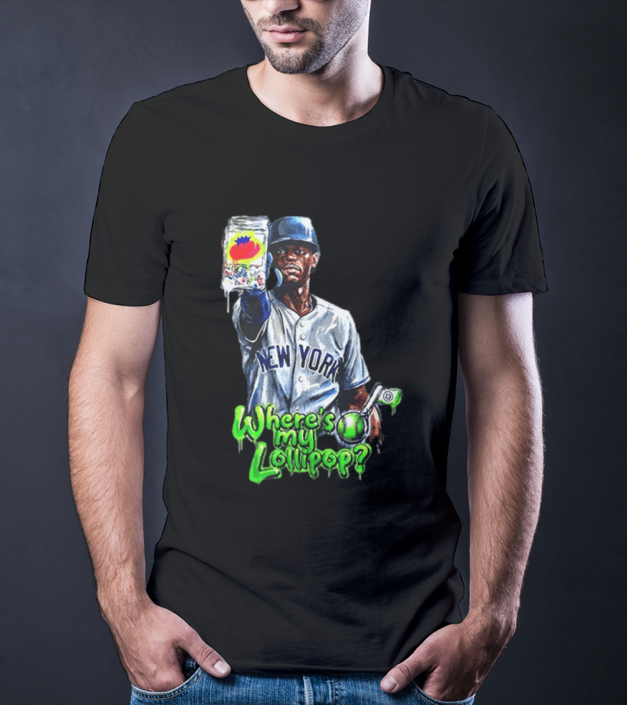 New York Mets Curtis Granderson Where's My Lollipop T-Shirt