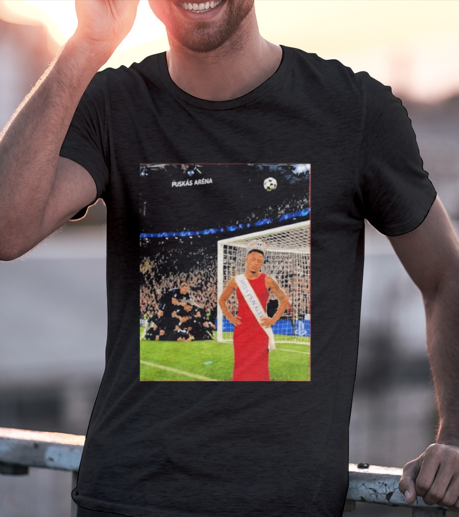 Gabriel Miss Penalty Puskás Aréna Football Moment T-Shirt