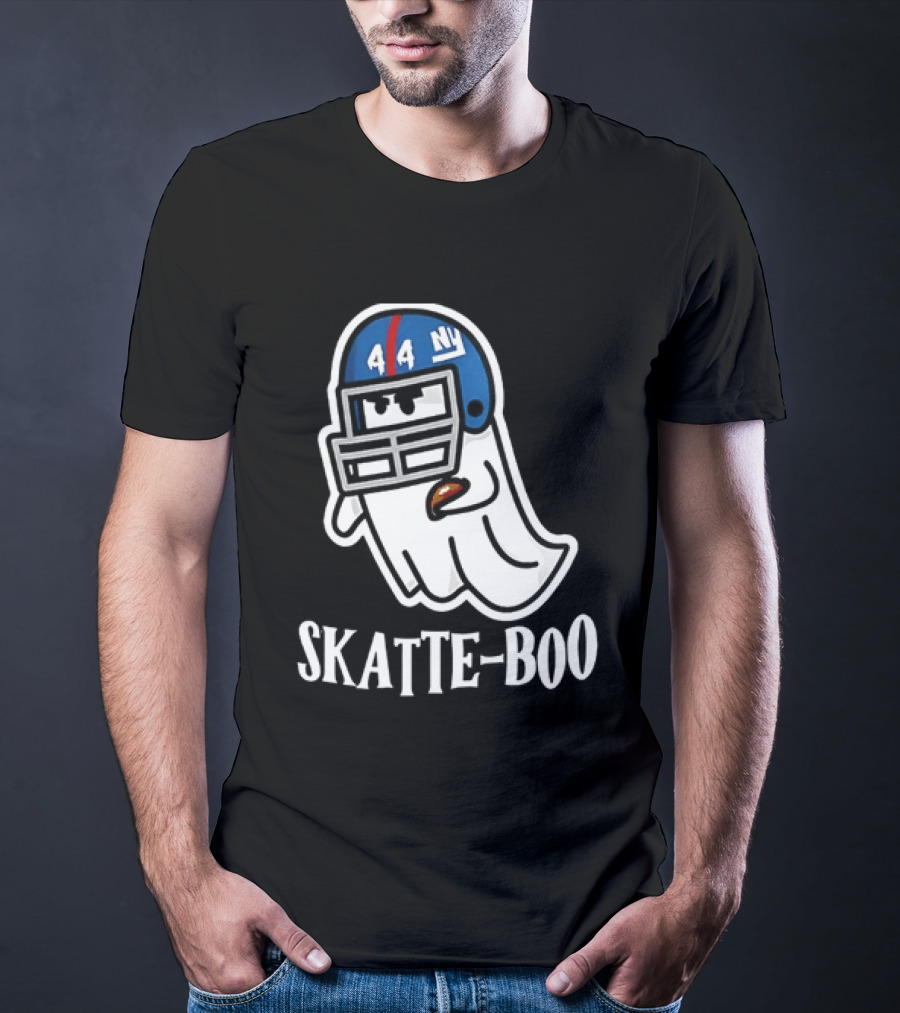 Ghost Skatte Boo Cam New York Giants Football 2025 Skatte Boo T-Shirt