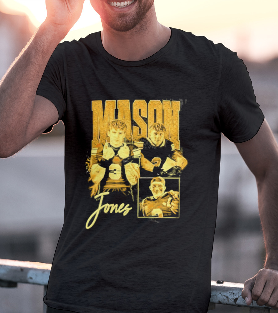 Mason Jones Alabama Crimson Tide Football Player T-Shirt
