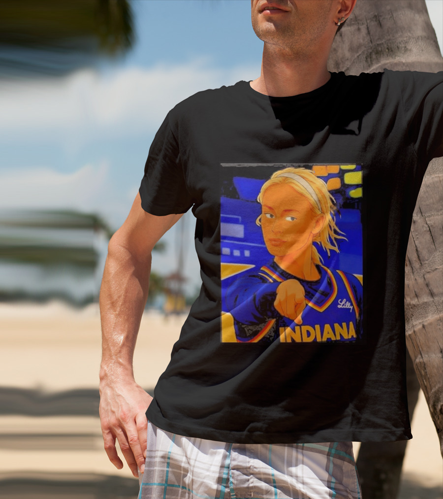 Indiana Fever Sophie Cunningham WNBA Player T-Shirt