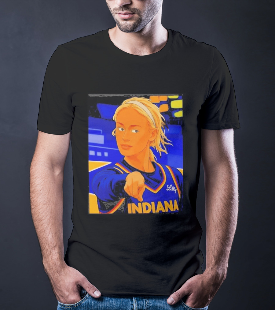 Indiana Fever Sophie Cunningham WNBA Player T-Shirt