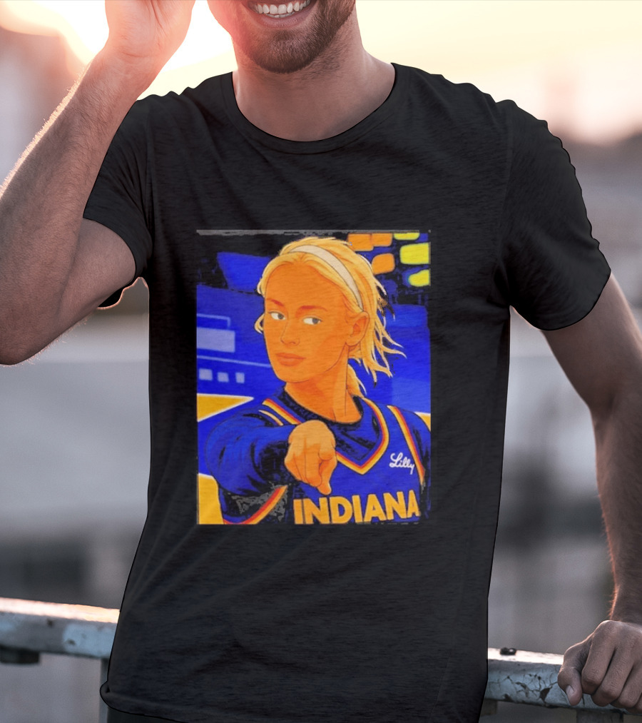 Indiana Fever Sophie Cunningham WNBA Player T-Shirt