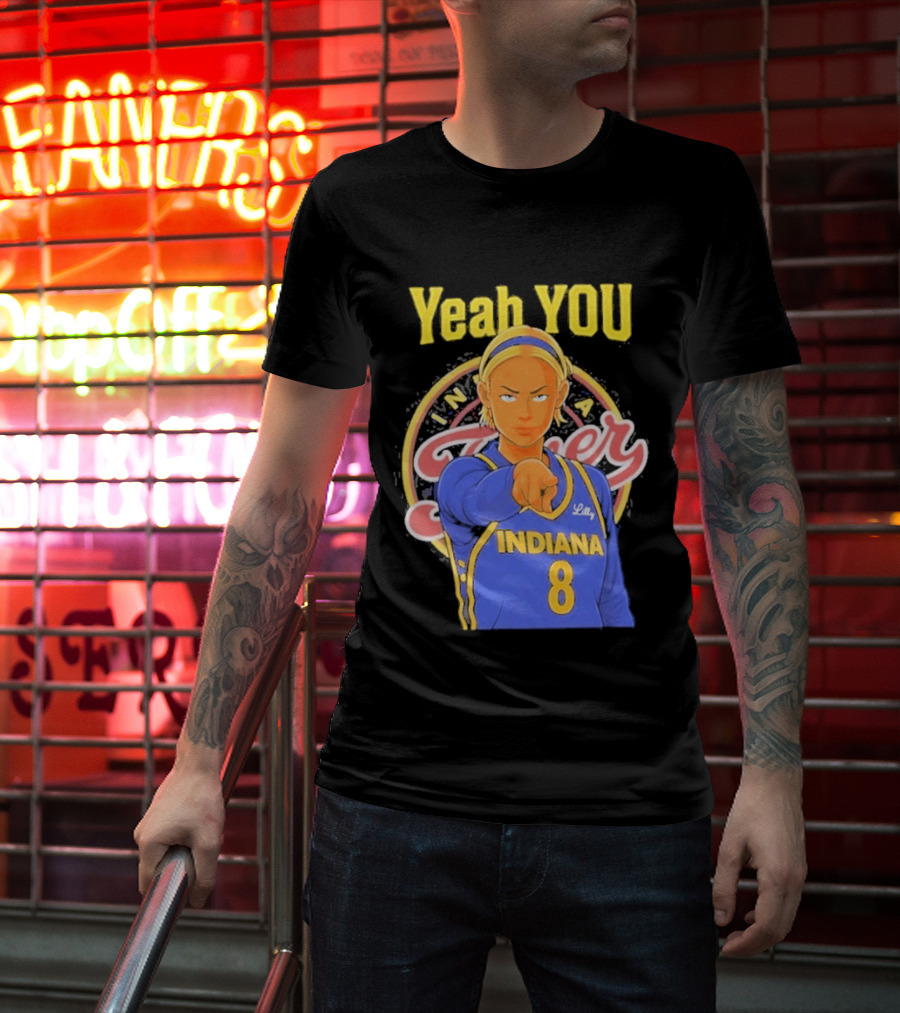 Yeah You Indiana Fever Number 8 T-Shirt