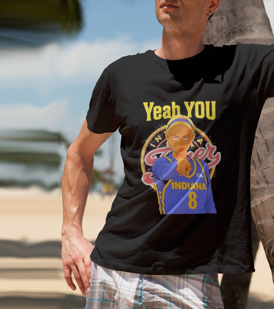 Yeah You Indiana Fever Number 8 T-Shirt