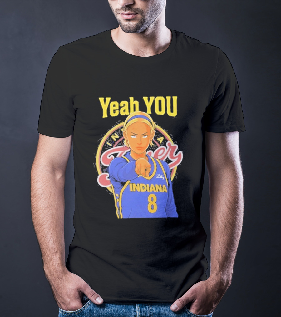 Yeah You Indiana Fever Number 8 T-Shirt