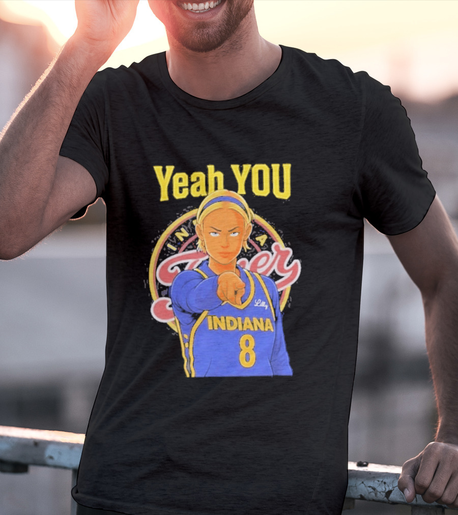 Yeah You Indiana Fever Number 8 T-Shirt