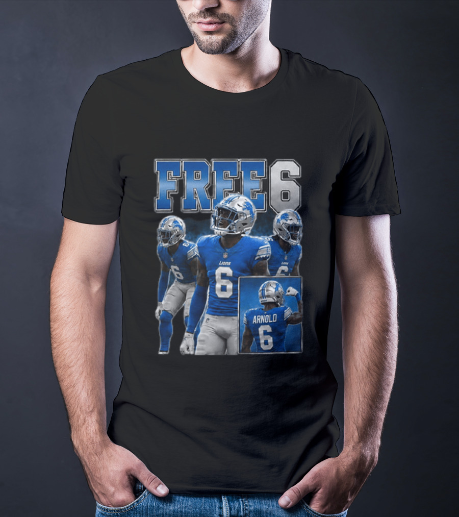 Lions Free 6 Arnold St Brown Brothers T-Shirt