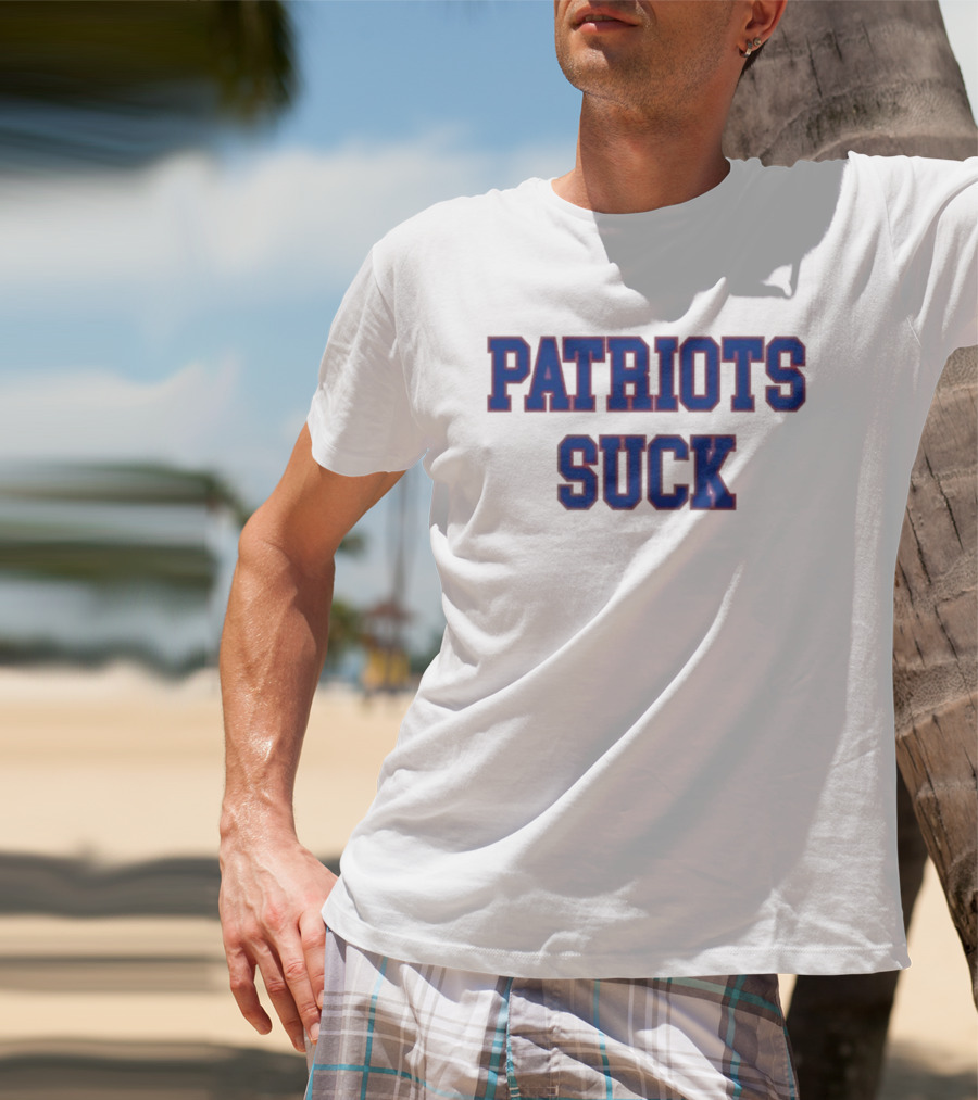 Buffalo Bills Patriots Suck NFL Rivalry Fan Gear T-Shirt