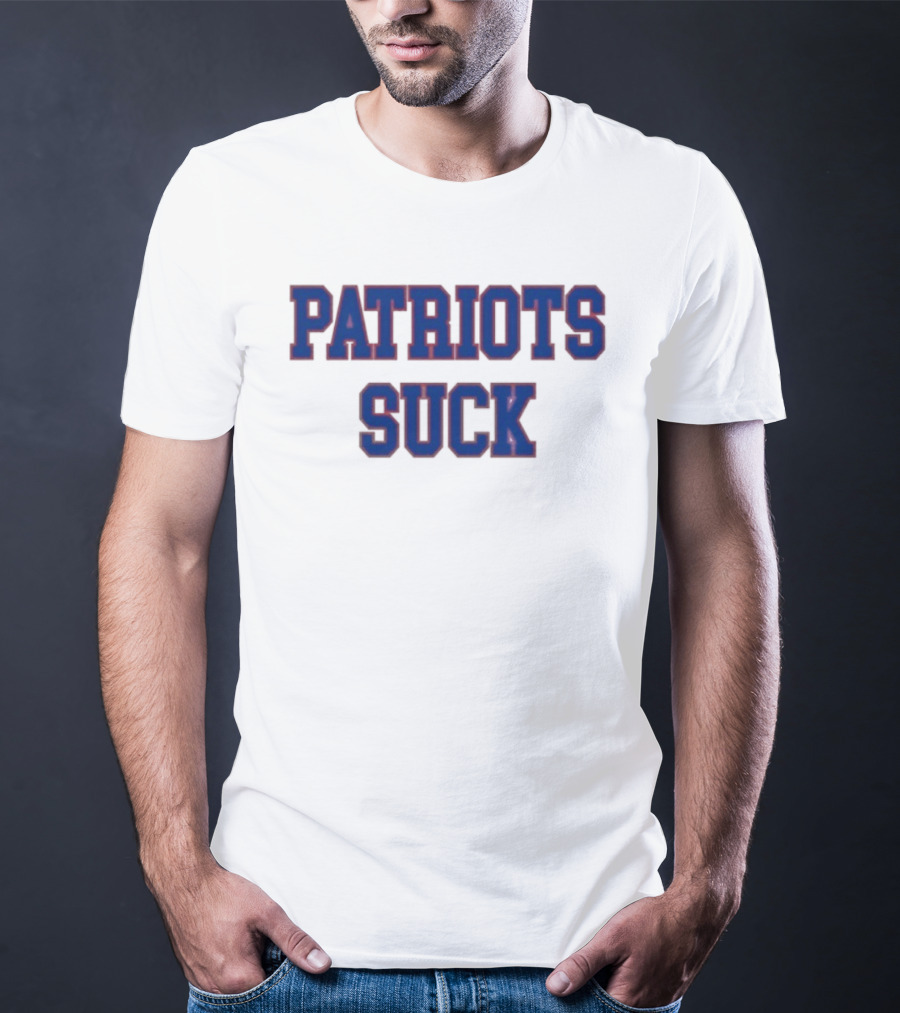 Buffalo Bills Patriots Suck NFL Rivalry Fan Gear T-Shirt