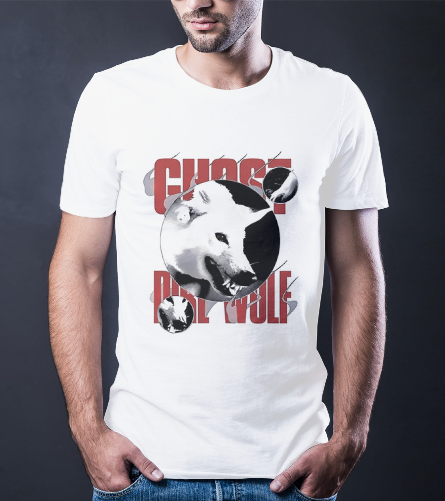 Ghost Dire Wolf Game Of Thrones Fan T-Shirt