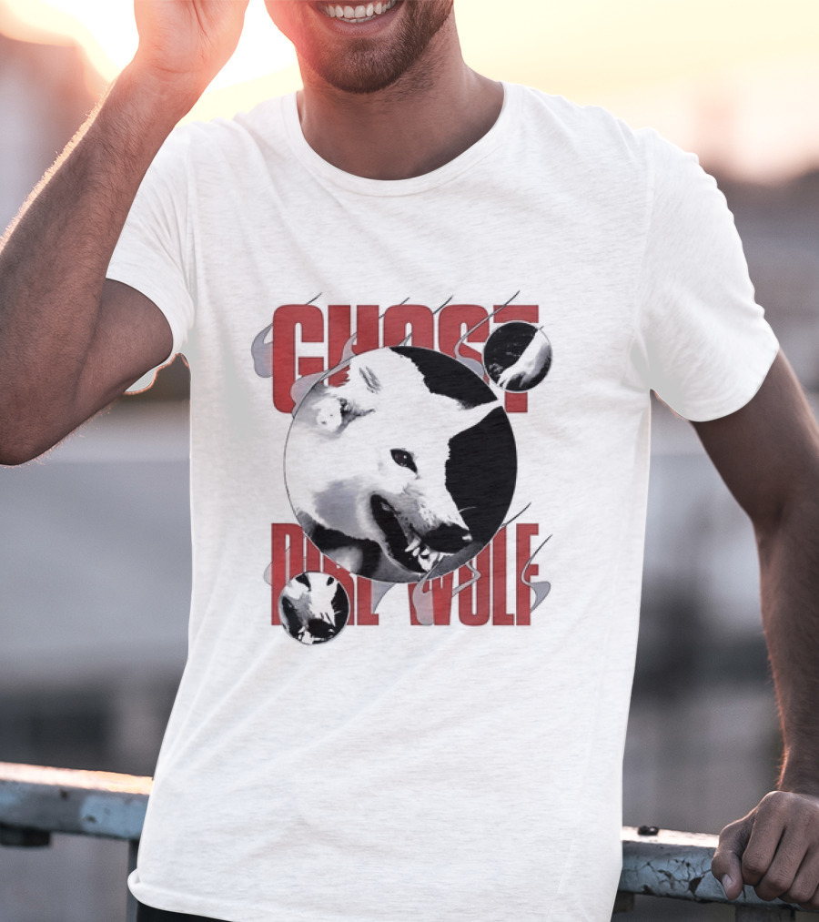 Ghost Dire Wolf Game Of Thrones Fan T-Shirt