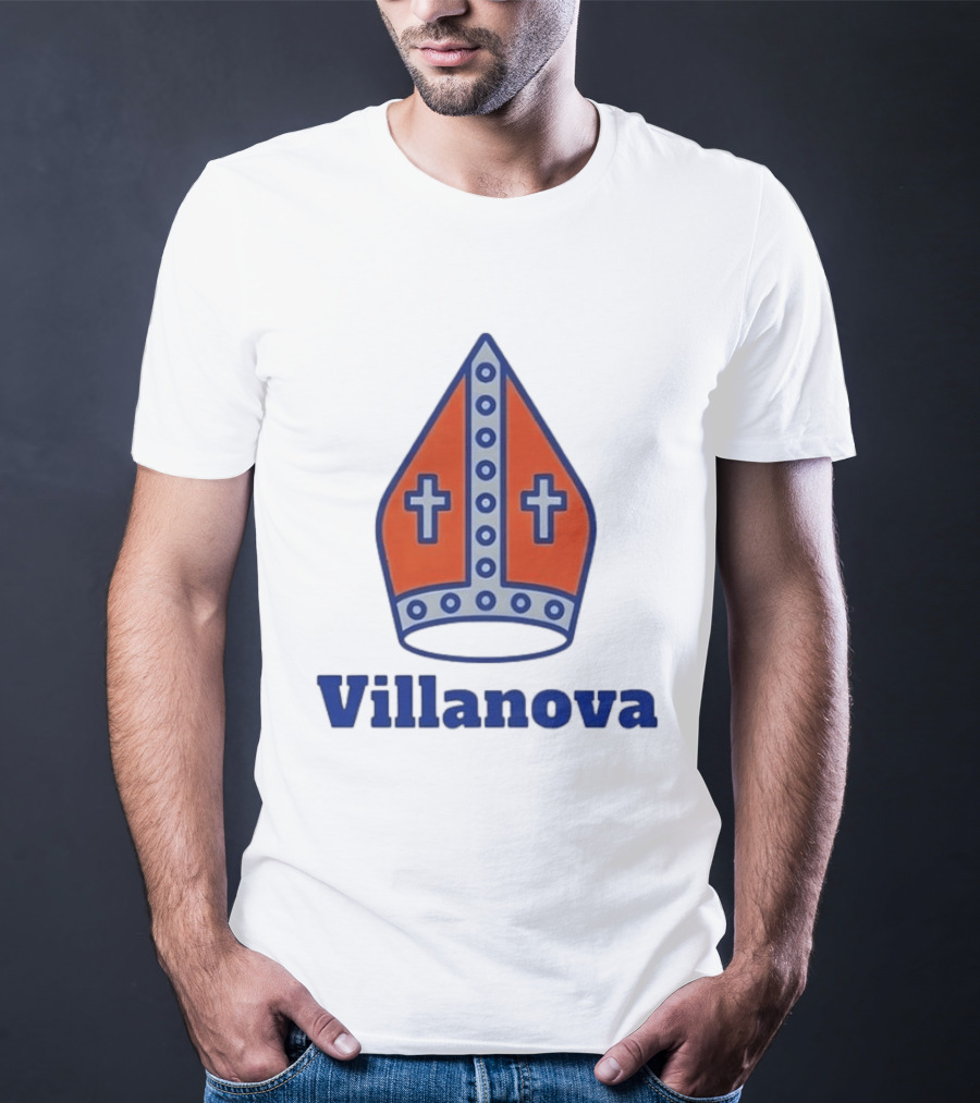 Villanova Nova Knicks Pope New York Basketball NBA 2026 Mashup T-Shirt