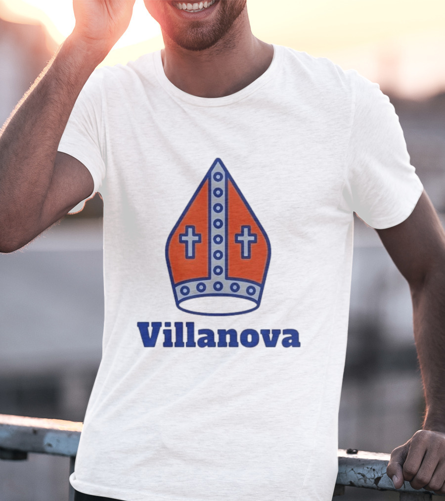 Villanova Nova Knicks Pope New York Basketball NBA 2026 Mashup T-Shirt