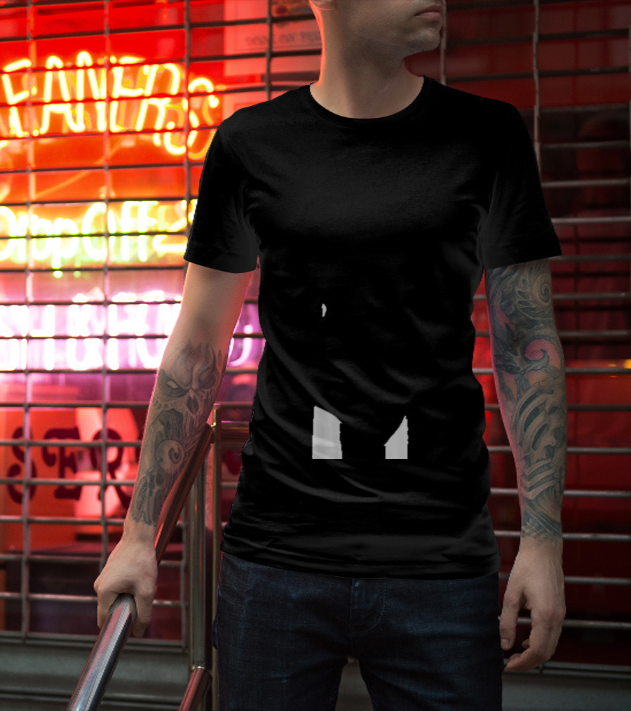 Bad Bunny Bunny Face Split Sunglasses T-Shirt
