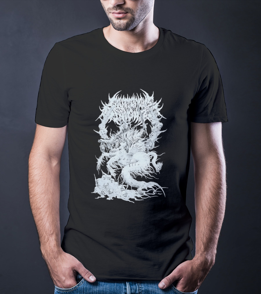 Abominable Putridity Demon Sword Skull Eponymous P T-Shirt