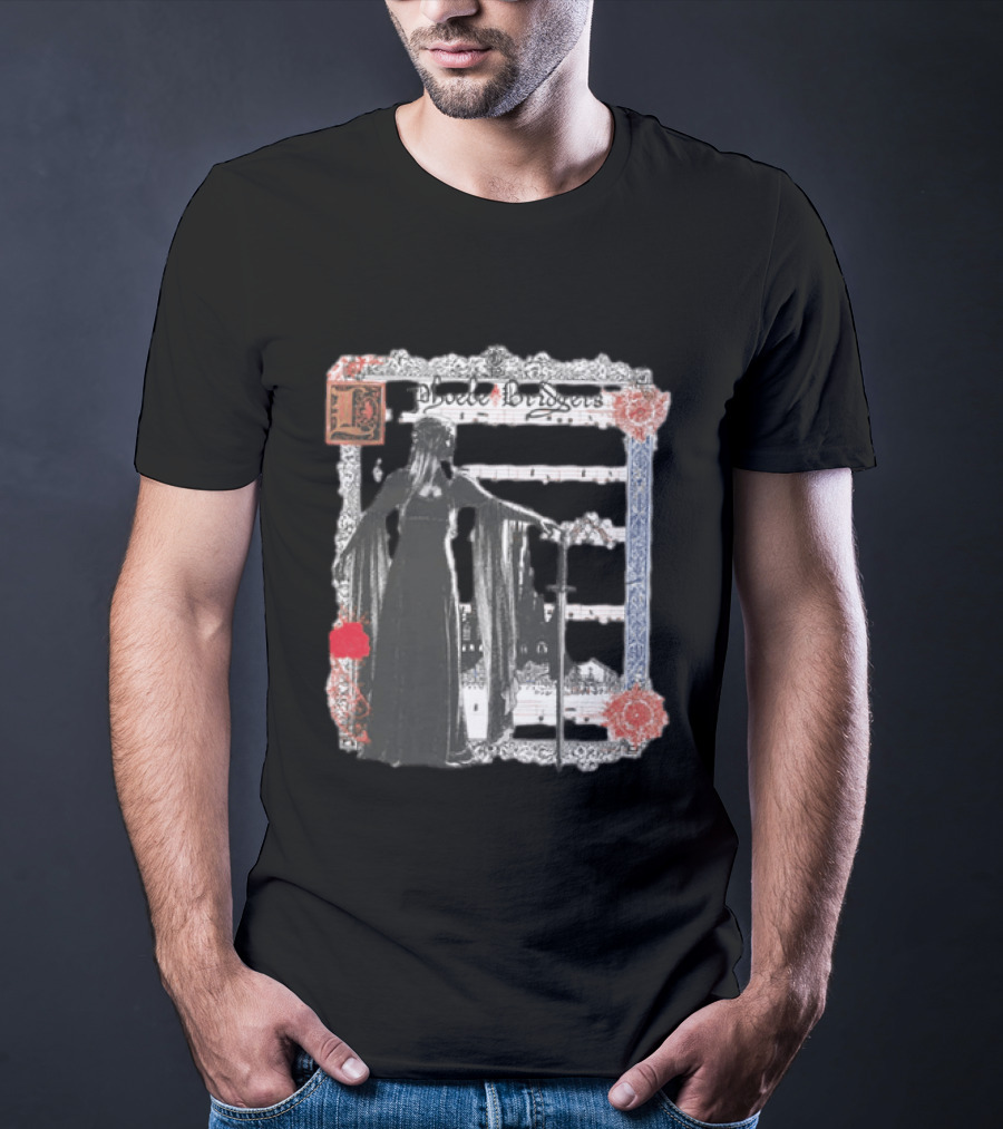 Phoebe Bridgers Gothic Medieval Sword And Castle Sheet Music T-Shirt