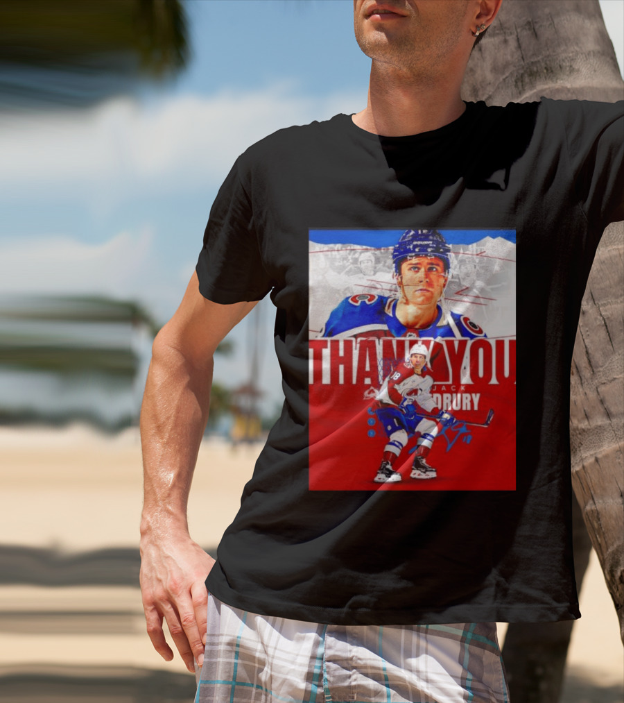 Jack Drury Thank You Colorado Avalanche T-Shirt