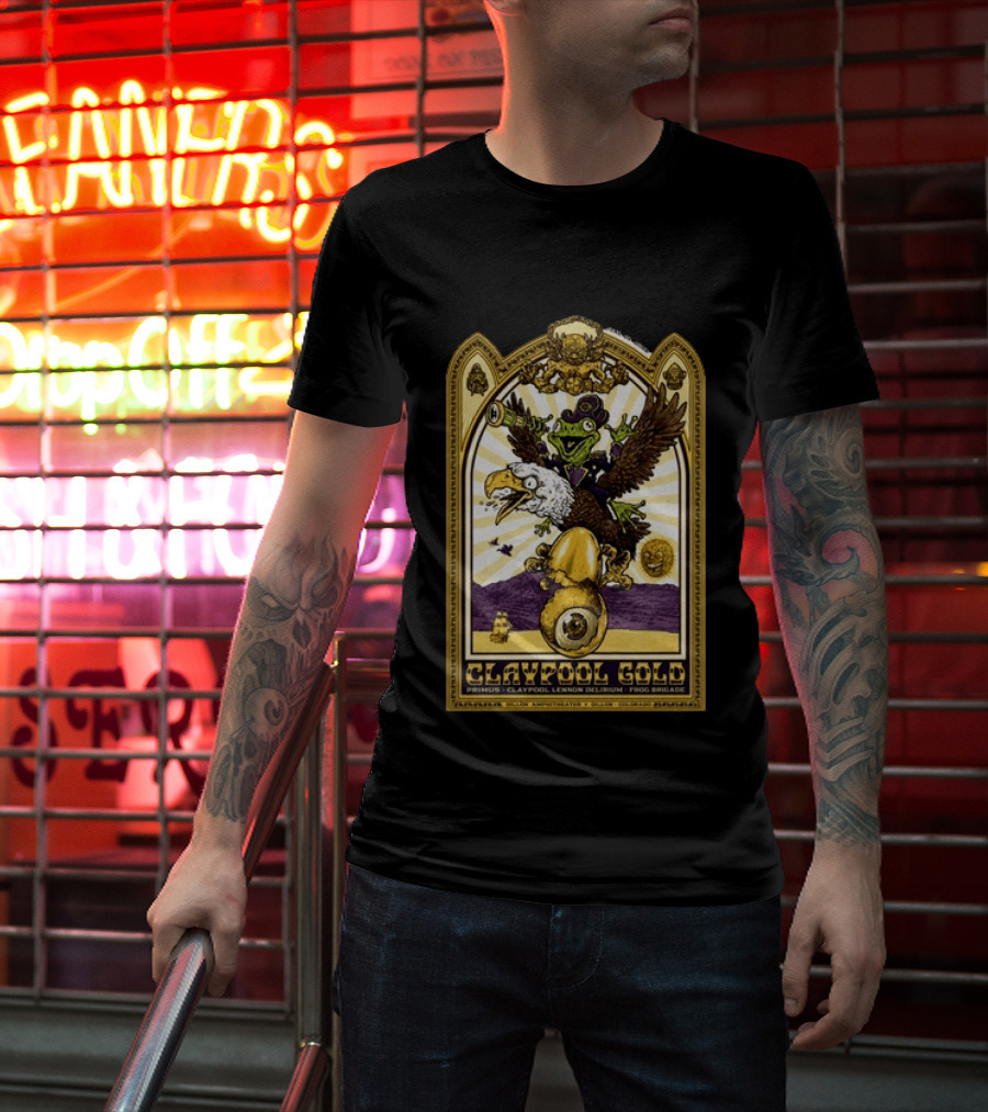 Primus Claypool Lennon Delirium Frog Brigade Dillon Amphitheater 6 28 2026 T-Shirt
