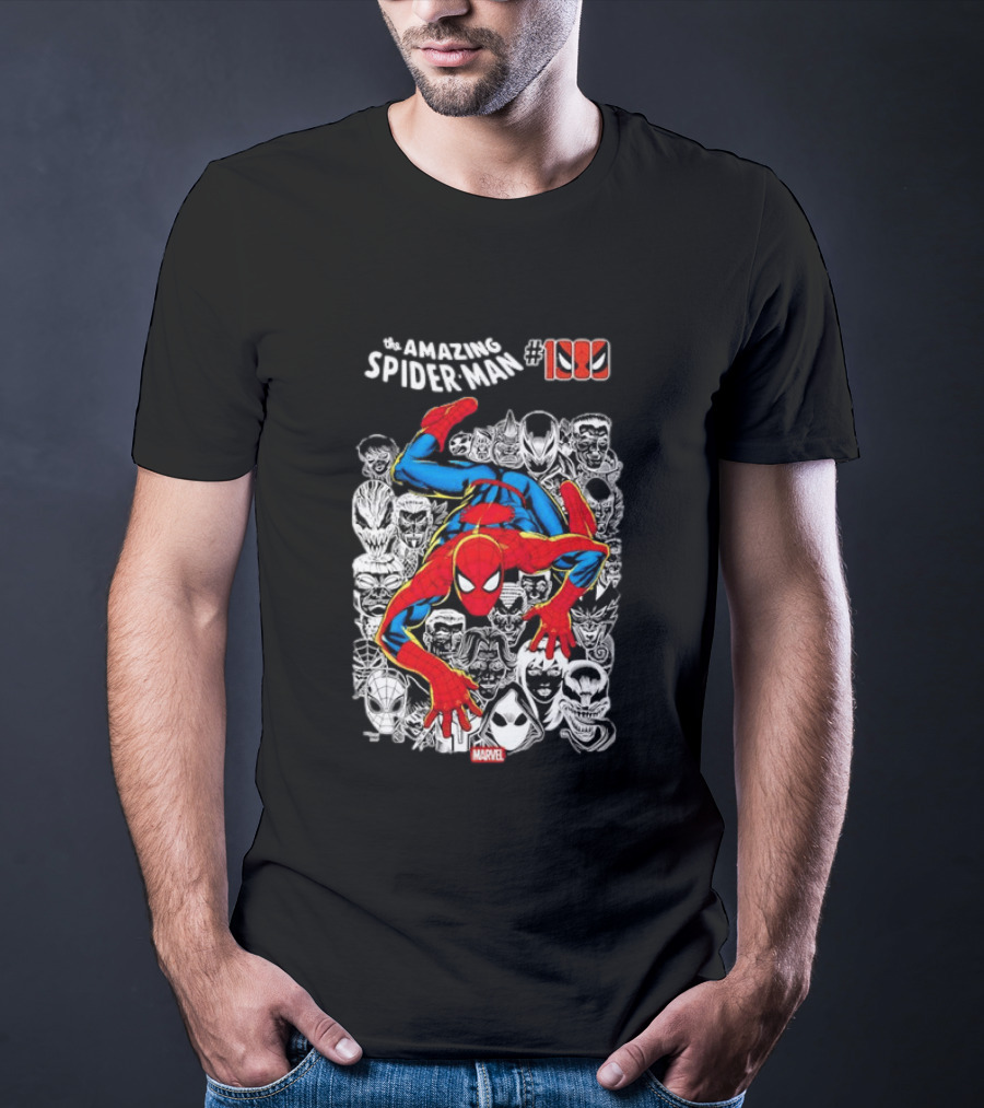 Amazing Spider Man 1000 Villains Marvel Collection T-Shirt