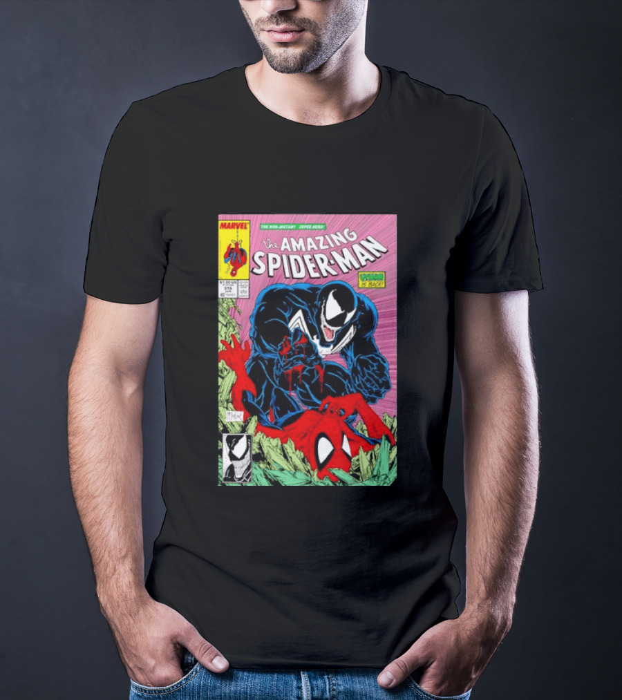 The Amazing Spider Man 316 Venom Is Back Marvel Comic Book Cover T-Shirt