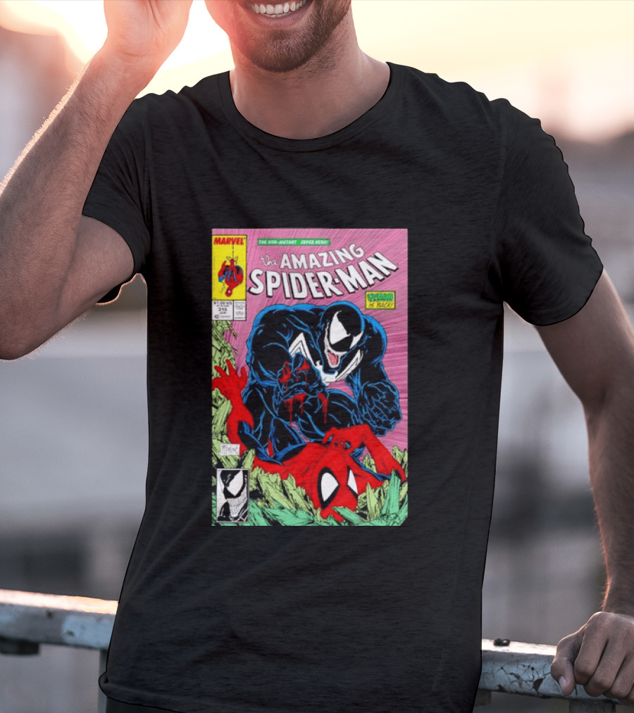 The Amazing Spider Man 316 Venom Is Back Marvel Comic Book Cover T-Shirt