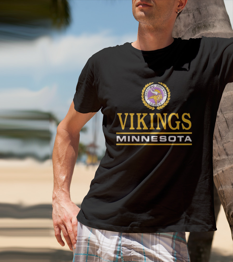 National Football League Minnesota Vikings Crest T-Shirt