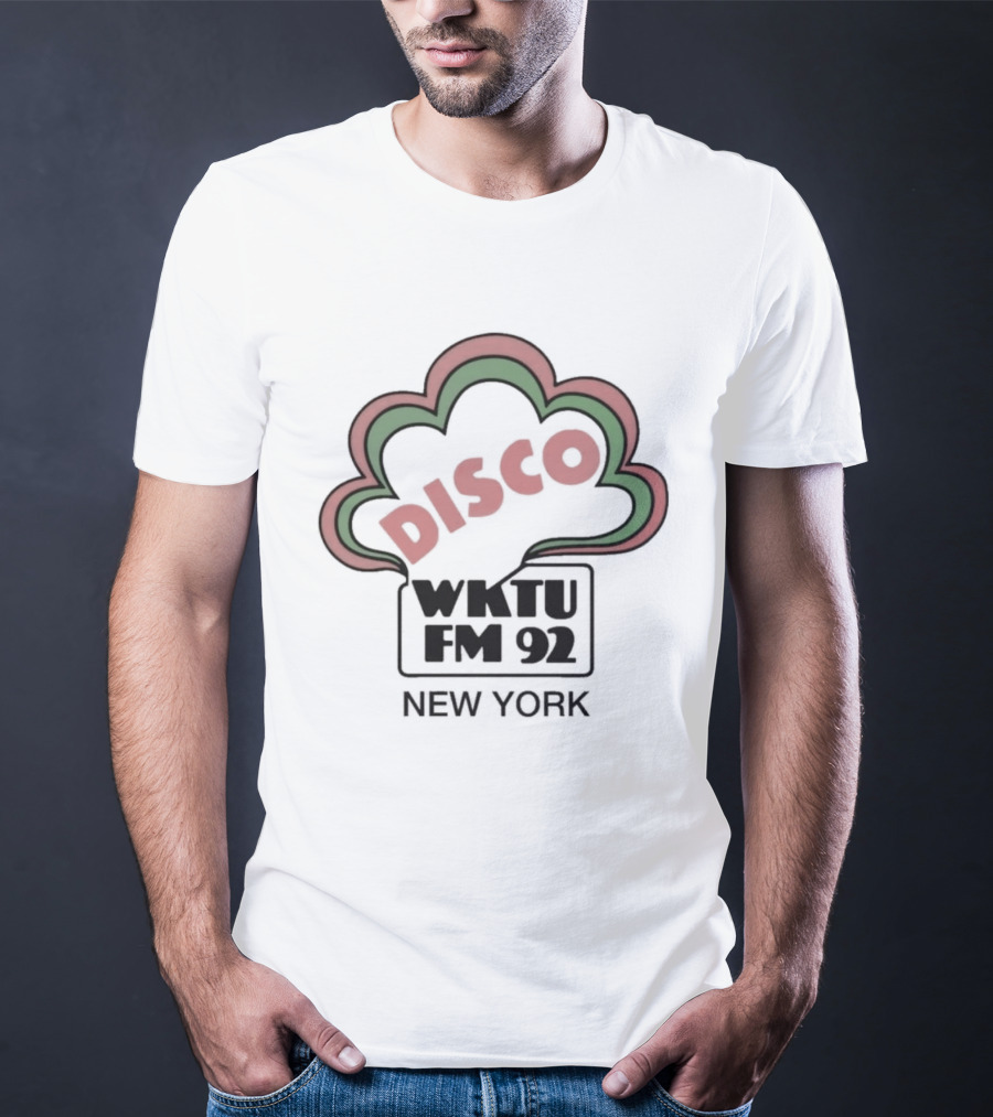 Disco WKTU FM 92 New York Radio Station T-Shirt