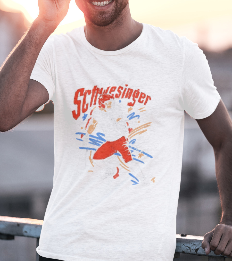 Carson Schwesinger Vibrant Cleveland Browns Scribble Football Player T-Shirt