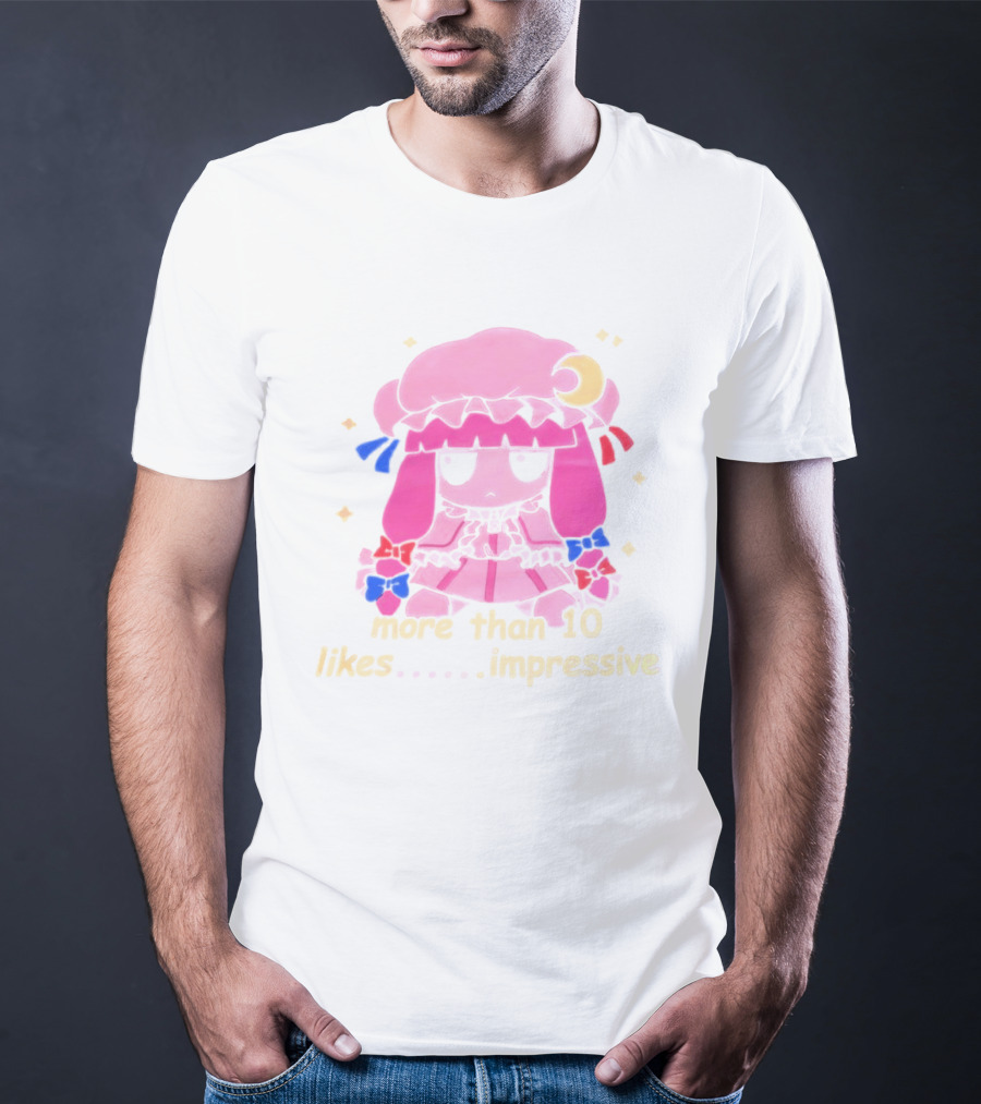 Patchouli Knowledge Touhou Project More Than 10 Likes Impressive T-Shirt