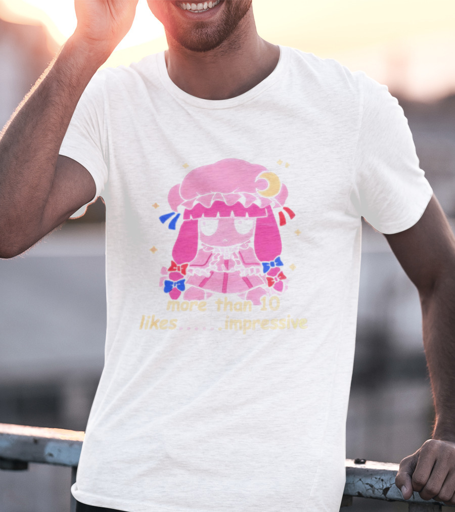 Patchouli Knowledge Touhou Project More Than 10 Likes Impressive T-Shirt