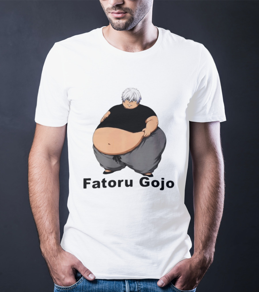 Satoru Gojo Jujutsu Kaisen Fatoru Gojo Meme Character Fan Favorite Humor T-Shirt