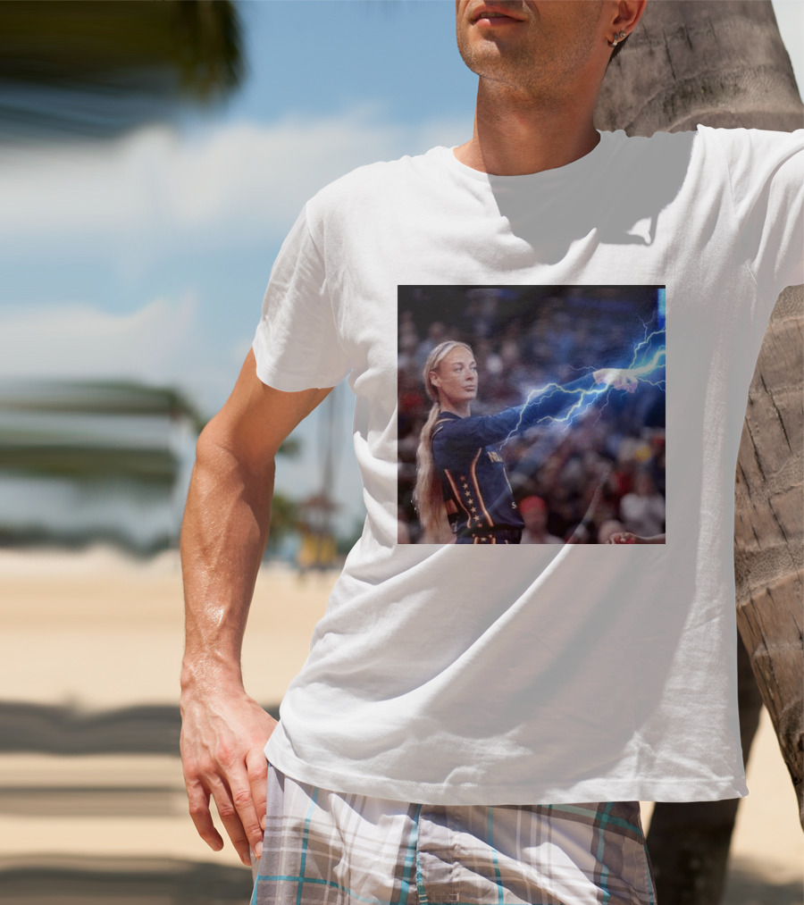 Sophie Cunningham Lightning Power Basketball Stars T-Shirt