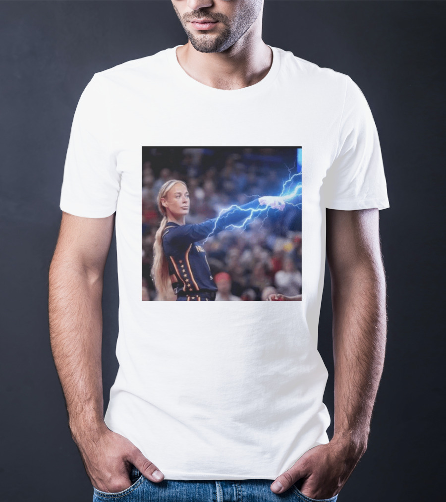 Sophie Cunningham Lightning Power Basketball Stars T-Shirt